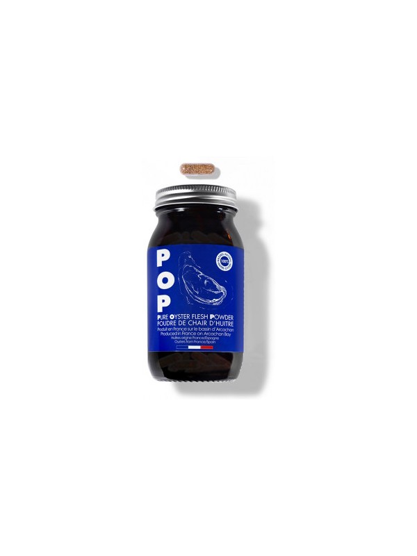 Poudre de chair d'huitre 75 gélules POP minéraux oligo-éléments Herboristerie de paris