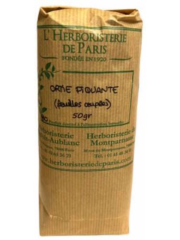 Tisane d'Ortie Piquante Feuille coupées Bio 50gr Herboristerie de Paris infusion ortie bio silicium organique