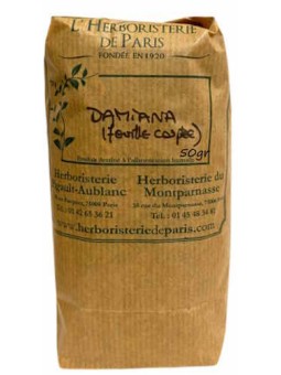 Tisane Damiana 50gr Herboristerie de Paris performance physique et activité sexuelle