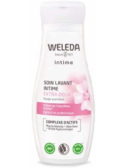 Soin lavant intime extra doux 200 ml Weleda gel hygiène intime bio Herboristerie de paris