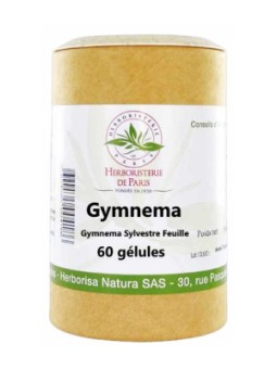 Gymnema sylvestre 60 gélules de 250 mg Herboristerie de Paris controle du glucose et des lipides