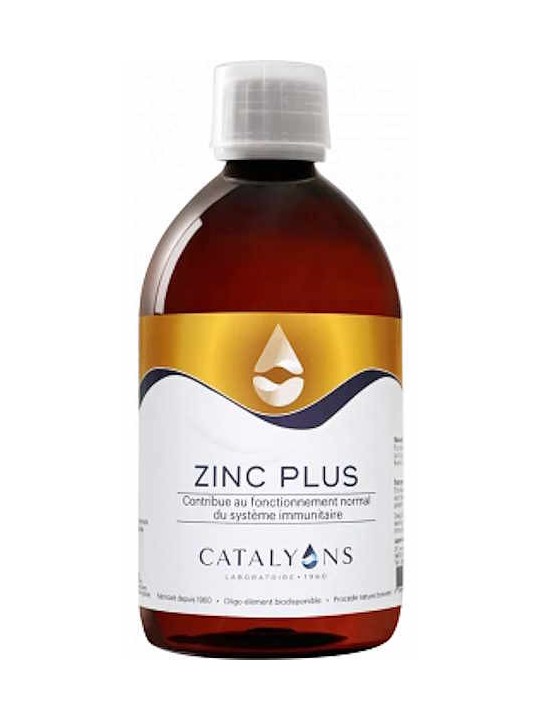 Zinc Plus 500 ml Catalyons zinc ionisé liquide concentré Herboristerie de paris