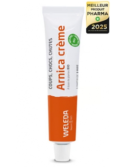 Arnica crème coups chocs chutes 25 gr Weleda Herboristerie de Paris massage bosses coups chutes muslces