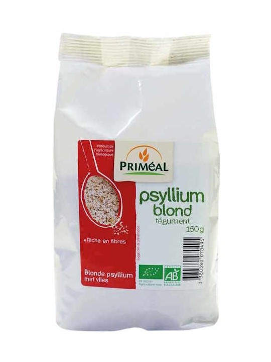 Psyllium blond bio 150g Primeal transit intestinal cholestérol Herboristerie de paris