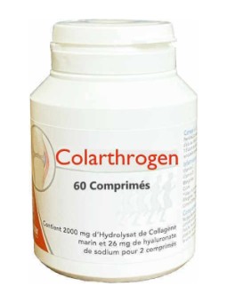 Colarthrogen Collagène marin 60 comprimés Monapharm acide hyaluronique articulations Herboristerie de paris