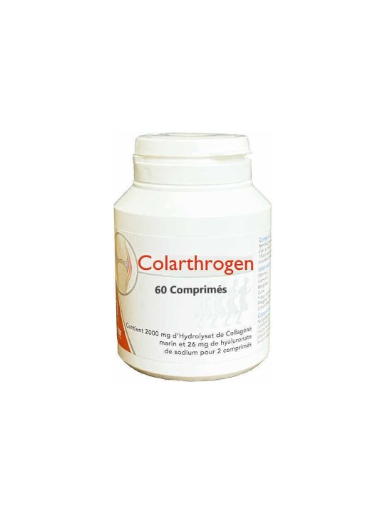 Colarthrogen Collagène marin 60 comprimés Monapharm acide hyaluronique articulations Herboristerie de paris