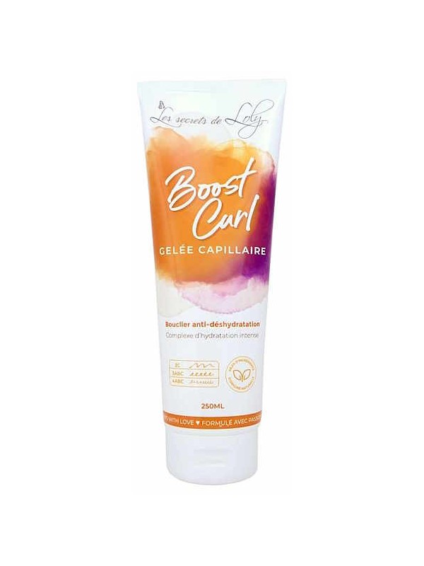 Boost Curl Gelée capillaire hydratante 250 ml Les Secrets de Loly gelée fraiche redéfinissante herboristerie de paris
