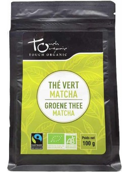 Thé vert BIO Matcha vrac 100g Touch Organic thé matcha japonais Herboristerie de paris