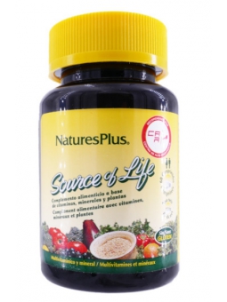 Source de Vie Adulte 60 comprimés Nature's Plus 40 actifs antifatigue Herboristerie de paris