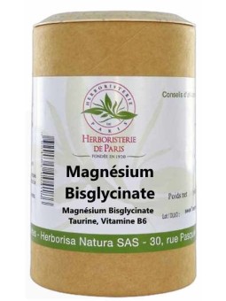 Magnésium Bisglycinate taurine vitamine B6 120 gélules Herboristerie De Paris magnésium b6 taurine anti fatigue