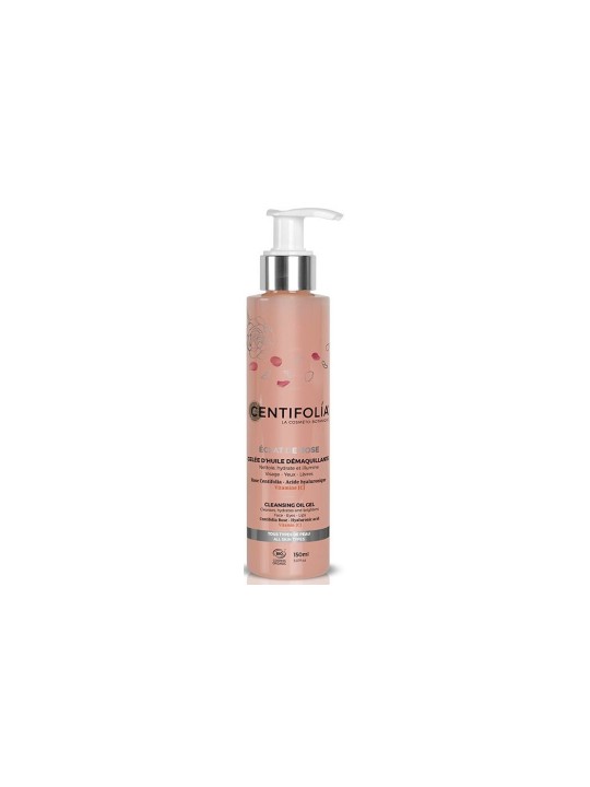 Gelée d'huile démaquillante Eclat de Rose 150ml Centifolia Herboristerie de Paris