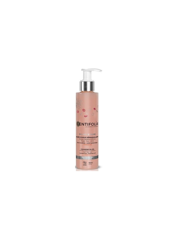 Gelée d'huile démaquillante Eclat de Rose 150ml Centifolia Herboristerie de Paris