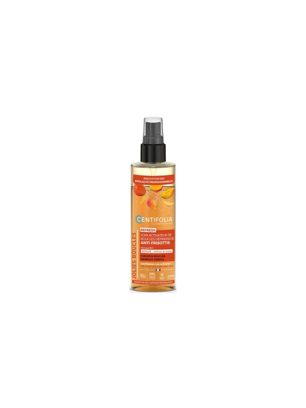 Soin activateur de boucles anti frisottis 200ml Centifolia Herboristerie de Paris