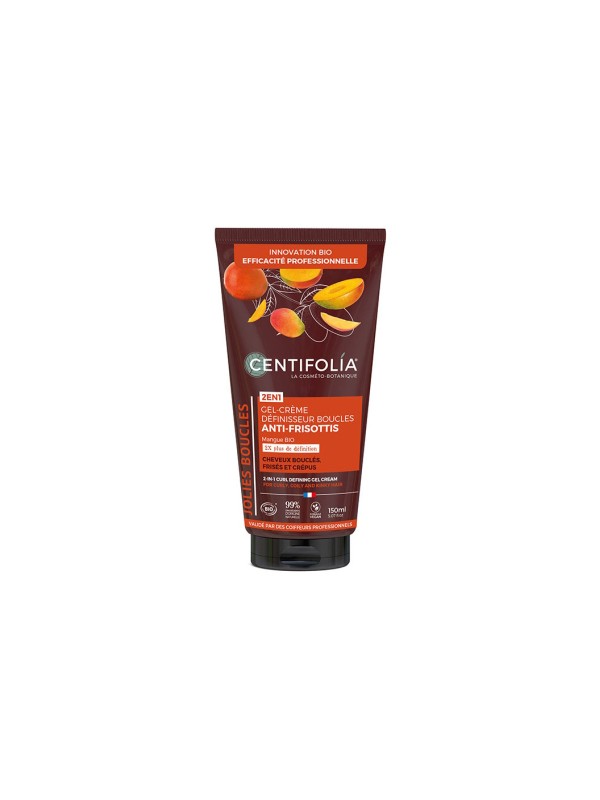 Gel crème définisseur boucles 2en1 150ml Centifolia Herboristerie de Paris