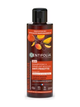 Shampoing et démélant boucles Anti frisottis 2en1 200ml Centifolia Herboristerie de Paris