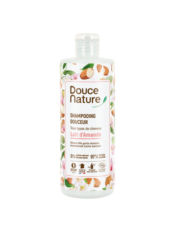 Shampooing lait d'amande 350ml Douce Nature Herboristerie de Paris