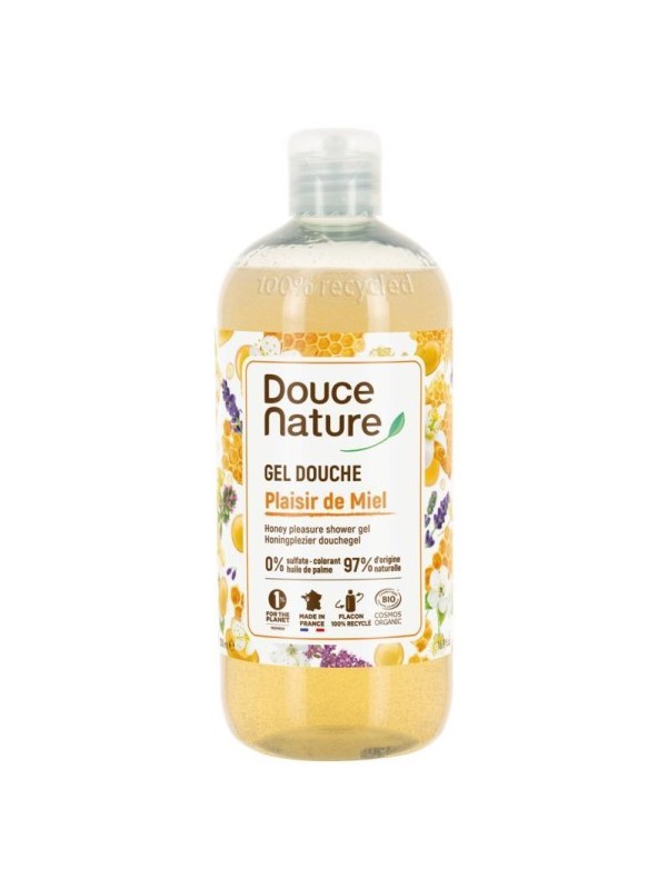 Gel douche plaisir de miel 500ml Douce Nature Herboristerie de Paris
