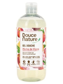 Gel douche péche de vigne 500ml Douce Nature Herboristerie de Paris