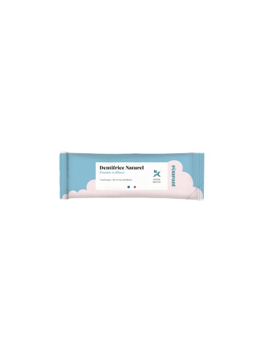 Dentifrice menthe poudre à  diluer 8g Pimpant Herboristerie de Paris