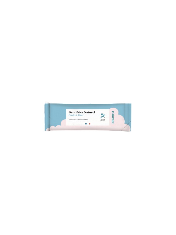 Dentifrice menthe poudre à  diluer 8g Pimpant Herboristerie de Paris