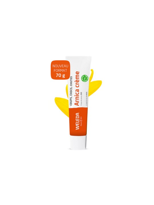 Crème Arnica coups chocs chutes 70gr Weleda Herboristerie de Paris