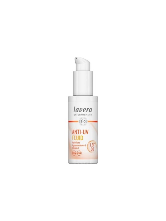 Fluide solaire anti uv SPF30 30ml Lavera Herboristerie de Paris