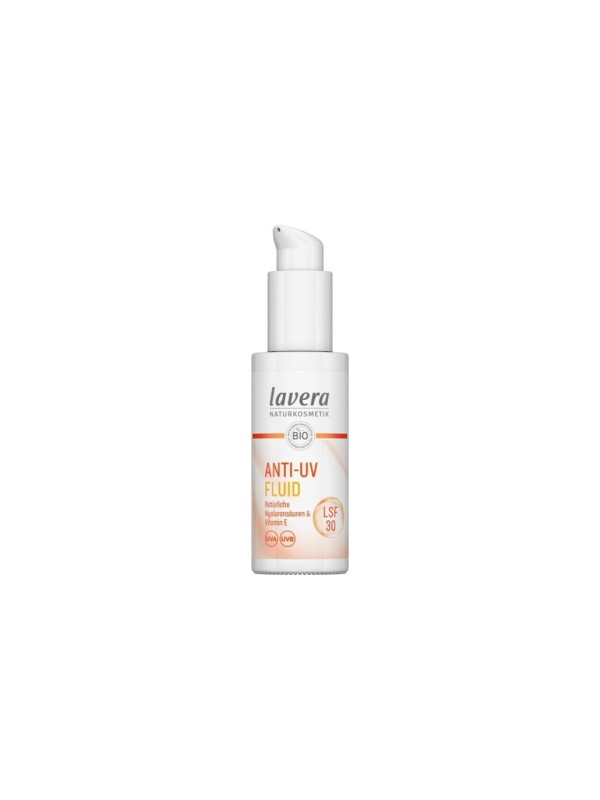 Fluide solaire anti uv SPF30 30ml Lavera Herboristerie de Paris