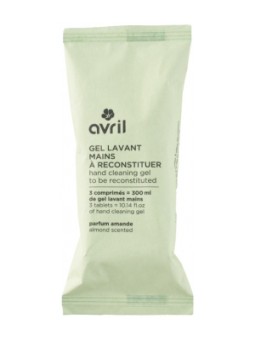 Gel lavant mains à  reconstituer parfum Amande (recharge) Avril Herboristerie de Paris