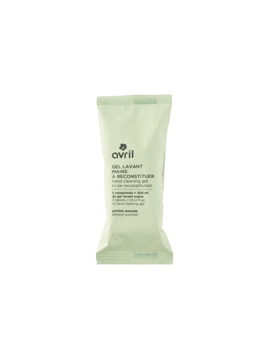 Gel lavant mains à  reconstituer parfum Amande (recharge) Avril Herboristerie de Paris