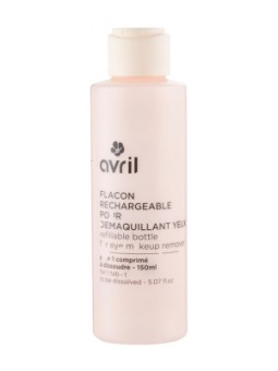 Flacon rechargeable pour démaquillant yeux (vide) Avril Herboristerie de Paris