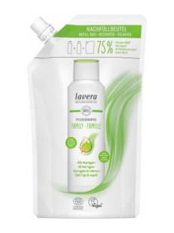 Recharge shampoing famille 500ml Lavera Herboristerie de Paris