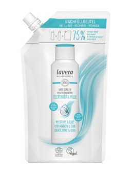Recharge Shampoing Basis Sensitiv Hydratation et Soin 500ml Lavera Herboristerie de Paris