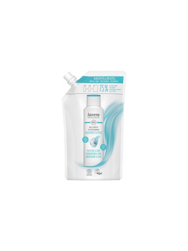 Recharge Shampoing Basis Sensitiv Hydratation et Soin 500ml Lavera Herboristerie de Paris