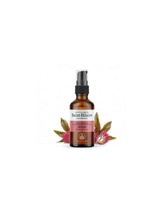 Huile végétale de Ricin bio 50ml Distillerie Saint Hilaire Herboristerie de Paris
