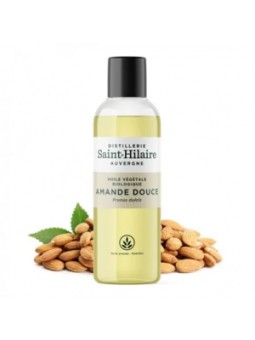 Huile végétale d'Amande Douce bio 200ml Distillerie Saint Hilaire Herboristerie de Paris