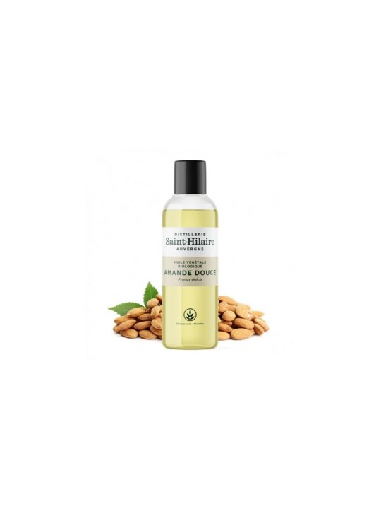 Huile végétale d'Amande Douce bio 200ml Distillerie Saint Hilaire Herboristerie de Paris