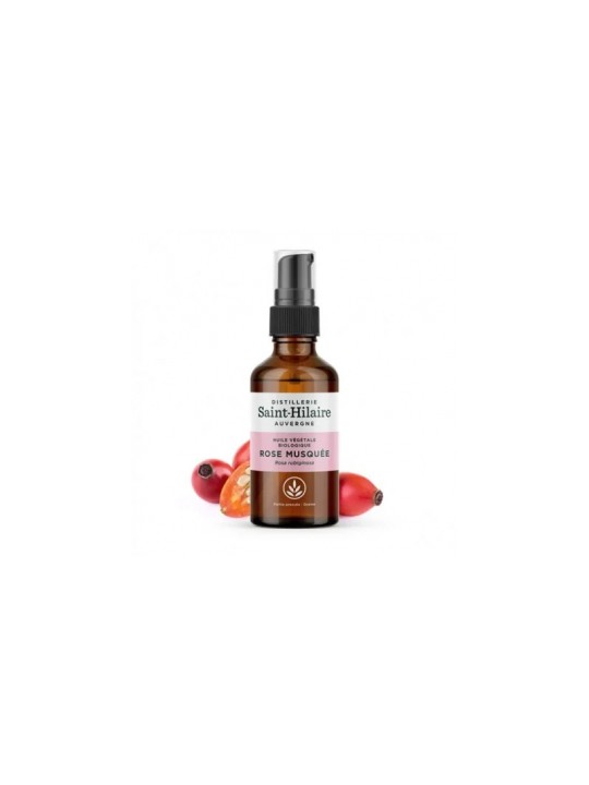 Huile végétale de Rose Musquée bio 50ml Distillerie Saint Hilaire Herboristerie de Paris