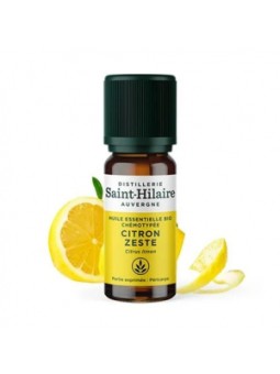 Huile essentielle Citron Zeste bio 10ml Distillerie Saint Hilaire Herboristerie de Paris