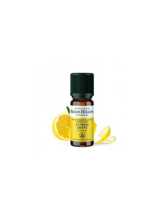 Huile essentielle Citron Zeste bio 10ml Distillerie Saint Hilaire Herboristerie de Paris