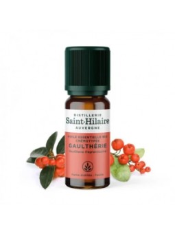 Huile essentielle Gaulthérie bio 10ml Distillerie Saint Hilaire Herboristerie de Paris