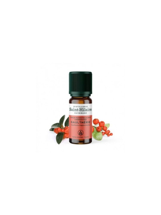 Huile essentielle Gaulthérie bio 10ml Distillerie Saint Hilaire Herboristerie de Paris