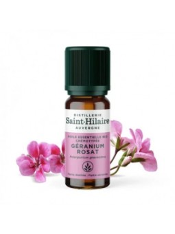 Huile essentielle Géranium rosat bio 10ml Distillerie Saint Hilaire Herboristerie de Paris