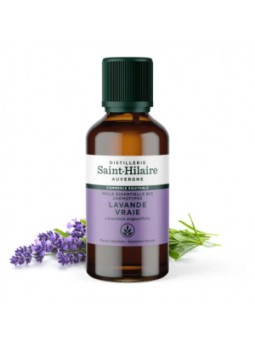 Huile essentielle Lavande vraie bio 50ml Distillerie Saint Hilaire Herboristerie de Paris