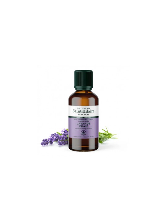 Huile essentielle Lavande vraie bio 50ml Distillerie Saint Hilaire Herboristerie de Paris