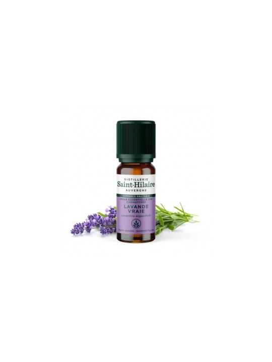 Huile essentielle Lavande vraie bio 10ml Distillerie Saint Hilaire Herboristerie de Paris
