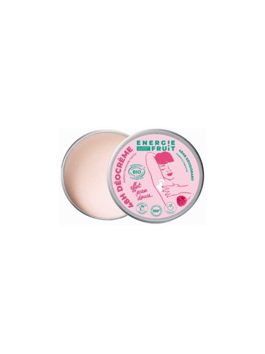 Déodorant crème 48h Bio parfum framboise 45g Energie Fruit Herboristerie de Paris