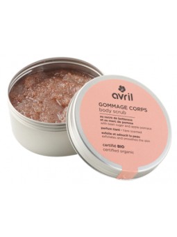 Gommage corps bio parfum tiaré 200ml Avril Herboristerie de Paris