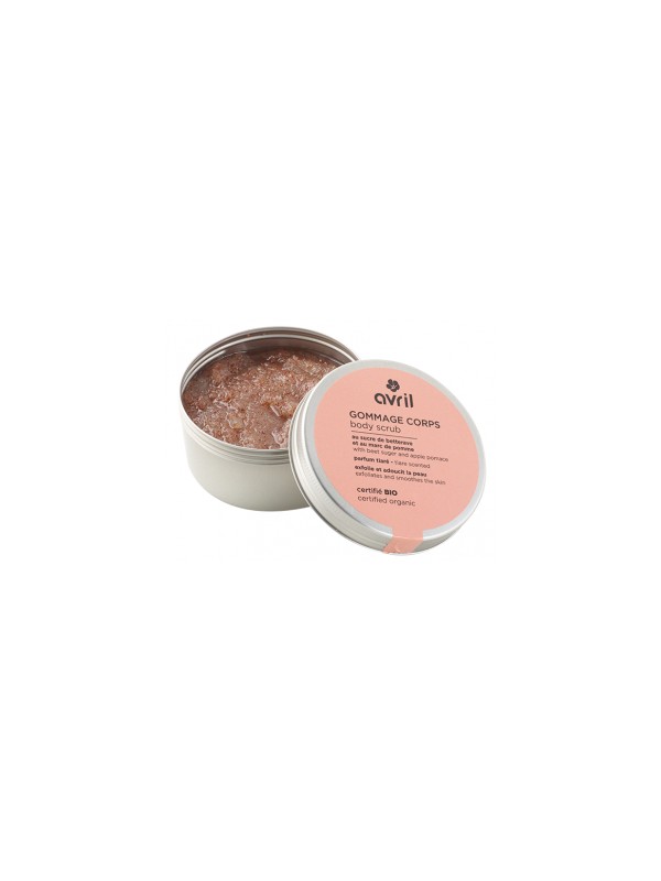 Gommage corps bio parfum tiaré 200ml Avril Herboristerie de Paris
