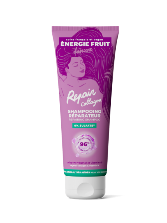 Shampoing réparateur collagène et vitamine B 250ml Energie Fruit Herboristerie de Paris