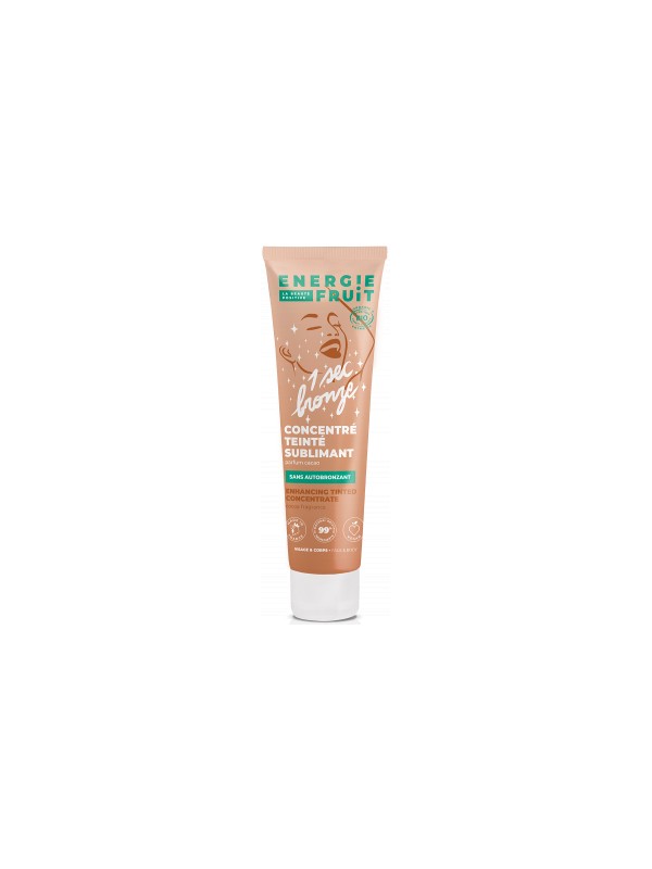 Concentré teinté sublimant visage et corps parfum cacao 100ml Energie Fruit Herboristerie de Paris